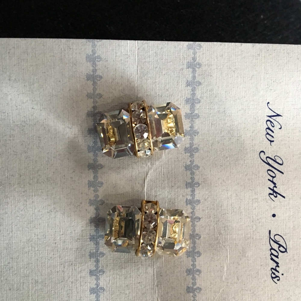 Crystal earrings, with Swarovski crystals. - Picture 4 of 8